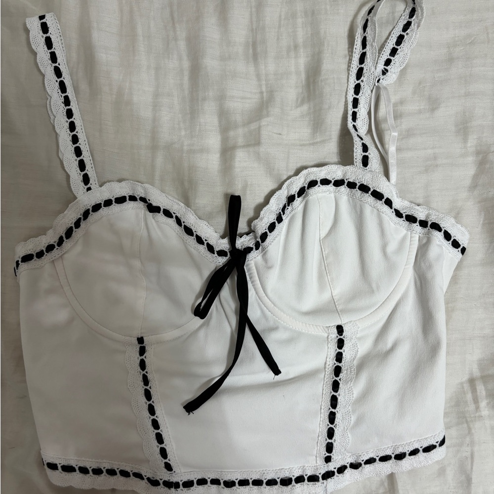 Garage corset top